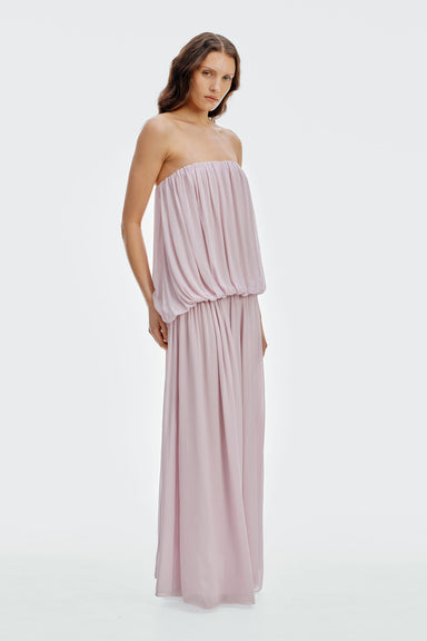THIRD FORM In Passing Strapless Maxi | Violet