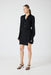 INFINITE SHIRT DRESS | BLACK - THIRD FORM