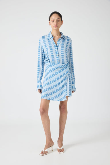 INFINITE SHIRT DRESS | CHECK - THIRD FORM
