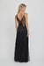 INHALE PANEL SLIP DRESS | INK - THIRD FORM