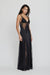 INHALE PANEL SLIP DRESS | INK - THIRD FORM