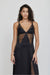 INHALE PANEL SLIP DRESS | INK - THIRD FORM