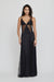 INHALE PANEL SLIP DRESS | INK - THIRD FORM