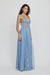 INHALE PANEL SLIP DRESS | TIDE - THIRD FORM