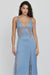 INHALE PANEL SLIP DRESS | TIDE - THIRD FORM