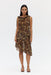 INSTINCT ASYMETRIC CAMISOLE | LEOPARD - THIRD FORM