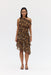 INSTINCT ASYMETRIC CAMISOLE | LEOPARD - THIRD FORM