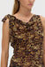 INSTINCT ASYMETRIC CAMISOLE | LEOPARD - THIRD FORM