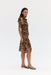 INSTINCT BUTTON UP SKIRT | LEOPARD - THIRD FORM