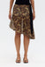INSTINCT BUTTON UP SKIRT | LEOPARD - THIRD FORM