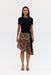 INSTINCT BUTTON UP SKIRT | LEOPARD - THIRD FORM