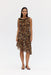 INSTINCT BUTTON UP SKIRT | LEOPARD - THIRD FORM