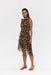 INSTINCT BUTTON UP SKIRT | LEOPARD - THIRD FORM