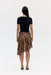 INSTINCT BUTTON UP SKIRT | LEOPARD - THIRD FORM