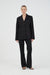 INTERCHANGE RELAXED BLAZER | BLACK - THIRD FORM