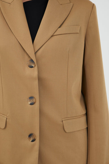 THIRD FORM INTERCHANGE RELAXED BLAZER | NUT