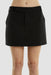 THIRD FORM INTERCHANGE TAILORED MINI SKIRT | BLACK