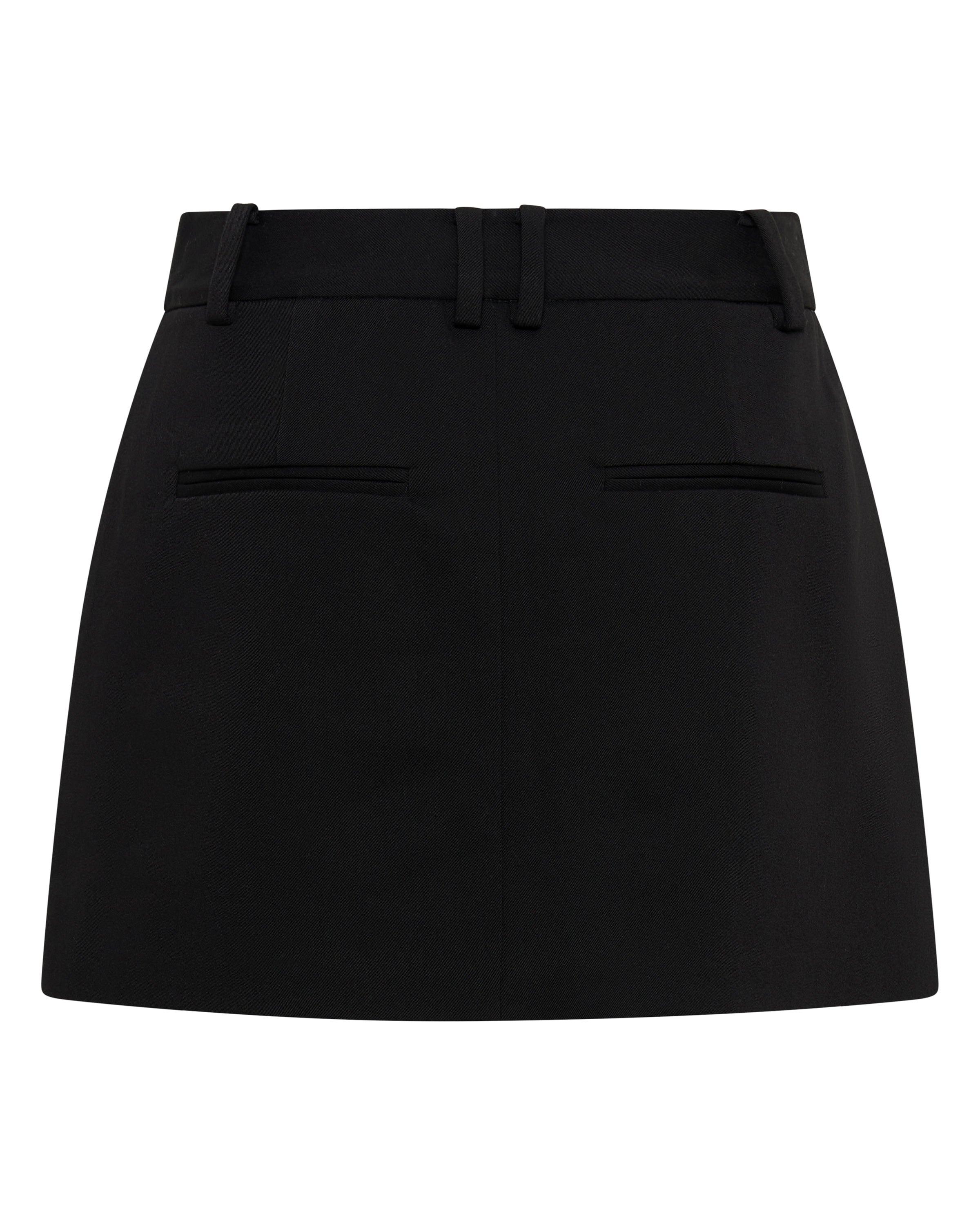 INTERCHANGE TAILORED MINI SKIRT BLACK Third Form Women's