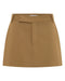 THIRD FORM INTERCHANGE TAILORED MINI SKIRT | NUT