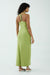THIRD FORM INTERTWINED TWIST BACK TANK DRESS | WASABI