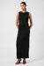 INTERWEAVE BACKLESS MAXI DRESS | BLACK - THIRD FORM