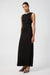 INTERWEAVE BACKLESS MAXI DRESS | BLACK - THIRD FORM