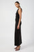 INTERWEAVE BACKLESS MAXI DRESS | BLACK - THIRD FORM