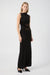 INTERWEAVE DRAPE MAXI DRESS | BLACK - THIRD FORM