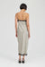 THIRD FORM KEPT CLOSE BIAS SLIP DRESS | IN CHECK