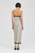 THIRD FORM KEPT CLOSE BIAS SLIP DRESS | IN CHECK