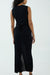THIRD FORM LIAISON KNIT WRAP SKIRT | BLACK