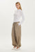 THIRD FORM LINE UP KNIT CREW | OFF WHITE