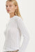 THIRD FORM LINE UP KNIT CREW | OFF WHITE