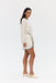 LINGER BATWING MINI DRESS | HUSK - THIRD FORM