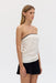 LINGER STRAPLESS TOP | HUSK - THIRD FORM