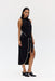 LINGER TIE MIDI DRESS | NOCTURNE - THIRD FORM