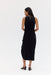 THIRD FORM LINGER TIE MIDI DRESS | NOCTURNE