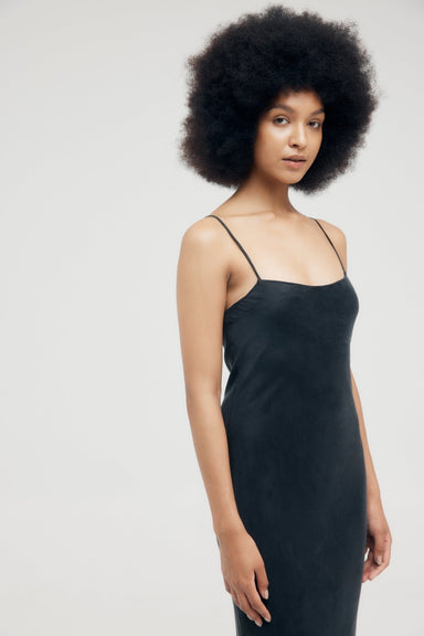 THIRD FORM LIP SERVICE BIAS MAXI SLIP | JET BLACK | FINAL SALE