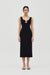 LUCENT JEWEL SLIP DRESS | GRAPHITE - THIRD FORM