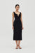 LUCENT JEWEL SLIP DRESS | GRAPHITE - THIRD FORM