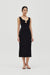 THIRD FORM LUCENT JEWEL SLIP DRESS | GRAPHITE
