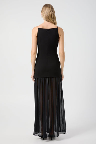LUMINATE MAXI DRESS | BLACK - THIRD FORM