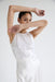 LUMINOUS TANK MAXI DRESS | CREAM - THIRD FORM