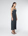 LUNA BUST PANEL MAXI DRESS | INK - THIRD FORM