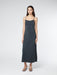 LUNA BUST PANEL MAXI DRESS | INK - THIRD FORM