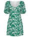 THIRD FORM MARBLE BALLON SLEEVE MINI DRESS | MARBLE