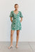 THIRD FORM MARBLE BALLON SLEEVE MINI DRESS | MARBLE