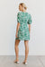 THIRD FORM MARBLE BALLON SLEEVE MINI DRESS | MARBLE