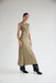 MELANGE KNIT MIDI DRESS | PEBBLE - THIRD FORM