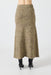 MELANGE KNIT MIDI SKIRT | PEBBLE - THIRD FORM